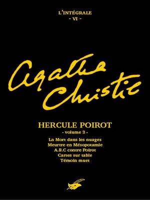 cover image of Intégrale Hercule Poirot (troisième volume)